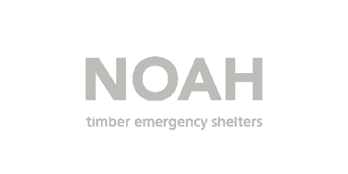 Webseite für NOAH – timber emergency shelters ist online